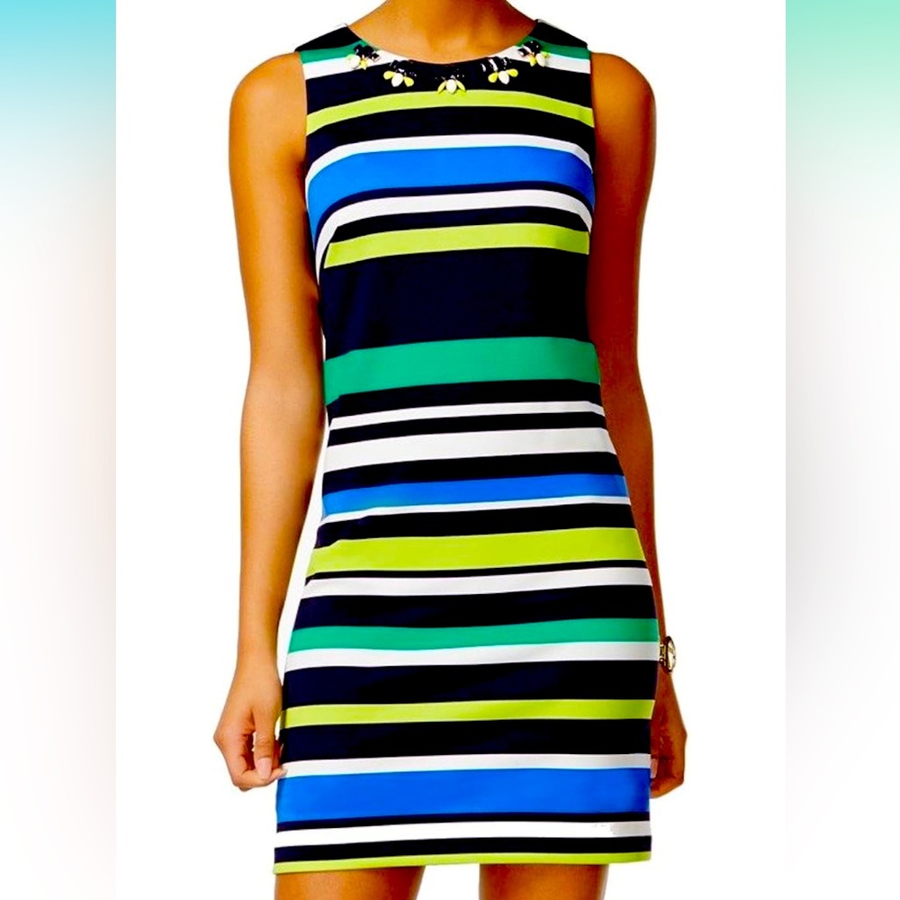 Vince Camuto Ptd Scuba Shift Dress